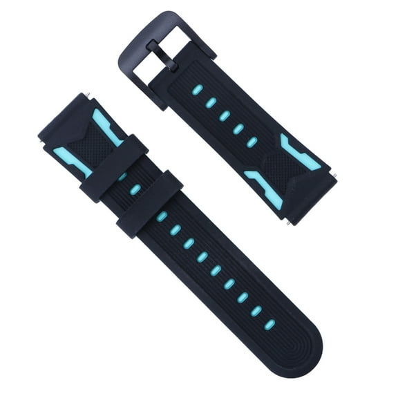 Necvior Flexible Silicone Watchband Straps 16mm Width 6th Gen Kids Phone Watch Watchband Belt Waterproof Wriststrap Replacement