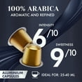 thumbnail image 4 of Caffe Borbone 100% Arabica Intensity 6 Nespresso Compatible Capsules, 10 pods per pack, British Import (Pack of 3), 4 of 4