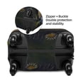 thumbnail image 4 of Fotbe Daisy Sleeping Sloth Luggage Cover Protector,Suitcase Protector,Scratch and Dirt Resistant,Fits 18-32 Inch Luggage-X-Large, 4 of 9