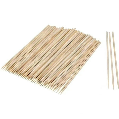 EXPLOSIVE 100 pieces 2.5*15cm bamboo skewers, wooden skewers, fruit ...