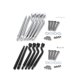 thumbnail image 3 of Soporte Para Alforjas De Motocicleta, Barra Universal Para Alforjas De Motocicleta, Juego De Soporte Para Alforjas De Alto Rendimiento, Protector Ajustable Para Alforjas seitruly VI009504-01, 3 of 5