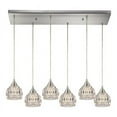 thumbnail image 2 of Elk Home 30-Inch Wide Kersey Pendant, Contemporary, Satin Nickel, 2 of 2