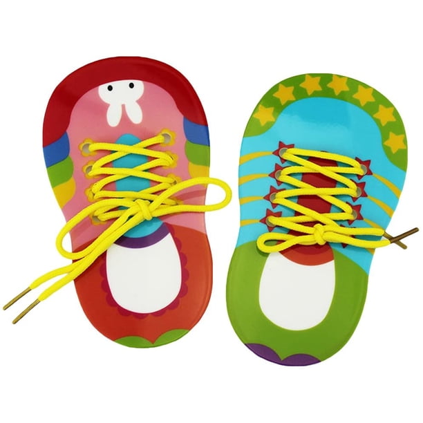 VGEBY Jouet d'apprentissage de la robe Jouet à Apprendre à Nouer des Chaussures puericulture VGEBY Jouet d'apprentissage de la robe Jouet à Apprendre à Nouer des Chaussures puericulture