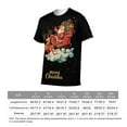 thumbnail image 6 of Men's Christmas T Shirt, 3D All Over Print Santa Claus Graphic Tee, Funny Holiday Short Sleeve Crew Neck Top for Men, Soft Stretchy 88% Polyester 12% Spandex, S-4XL, 6 of 7