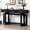 Black, variant on Sturdy and simple console table / For primary living use / Drawers with high - quality slides