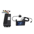 thumbnail image 1 of Electric Cycle Controller Panel, 40A Sine  Controller Aluminum Alloy ABS XT60 Plug 36V 48V 52V  for Repairing, 1 of 7