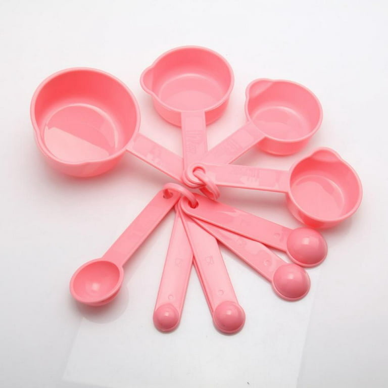 5/11pcs Measuring Cups And Spoons Set, Stackable Plastic Measuring Spoons  Cups, For Dry And Liquid Ingredient, Kitchen Supplies