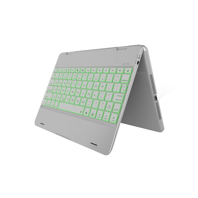 Wireless Bluetooth-compatible Keyboard for 2017/2018 Apple iPad/iPad Pro 9.7/iPad Air 2/1 - Grey