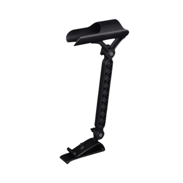 braveheart Ice Fishing Rods Rests Fishing Supplies Sturdy Bucket Rod Holder Rack Adjustable Accessories Dad Husband Black 25cm