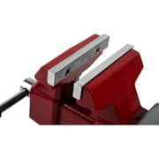 Wilton Tools 28818 4 1/2 Wide Jaw 4 Max Opening Swivel Utility Bench Vise, Red