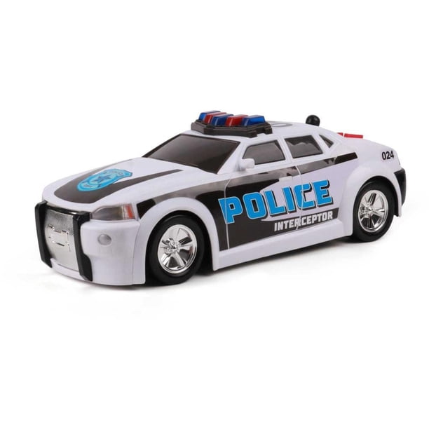 Vehículo Motorizado Mighty Fleet Patrulla de Policía Multicolor