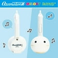 thumbnail image 3 of Otamatone Melody Portable Small Size Electronic Keychain Musical Toy from Japan - White, 3 of 7