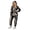C10-Silver, variant on Halloween Womens Costume Long Sleeve Skeleton Prints Bodysuit Jumpsuit