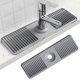 thumbnail image 1 of Tapete de Grifo de Silicona para Fregadero, Protector contra Salpicaduras, Bandeja de Cocina y Baño 17.7 x 5.1 in, 1 of 5
