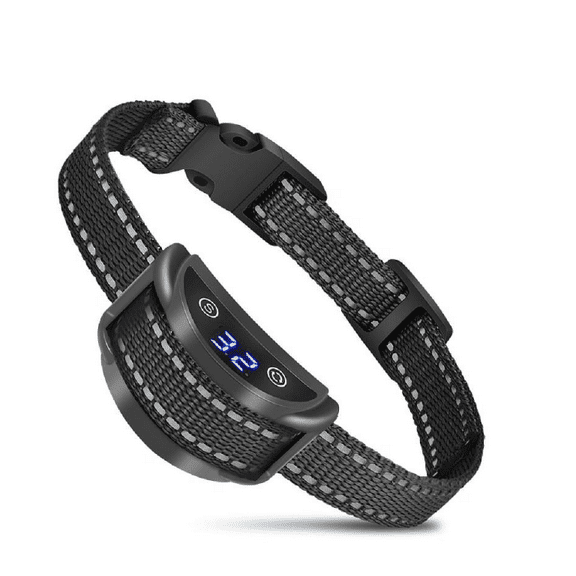 PetJoy Automatic Dog Bark Collar with Beep, Vibration, and Shock Modes, Adjustable for Large, Medium, and Small Dogs