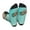 2 Black-2, variant on Turquoise Beach Kayaking Print Crew Socks for Men and Women, Men's Soft Moisture-wicking Sock