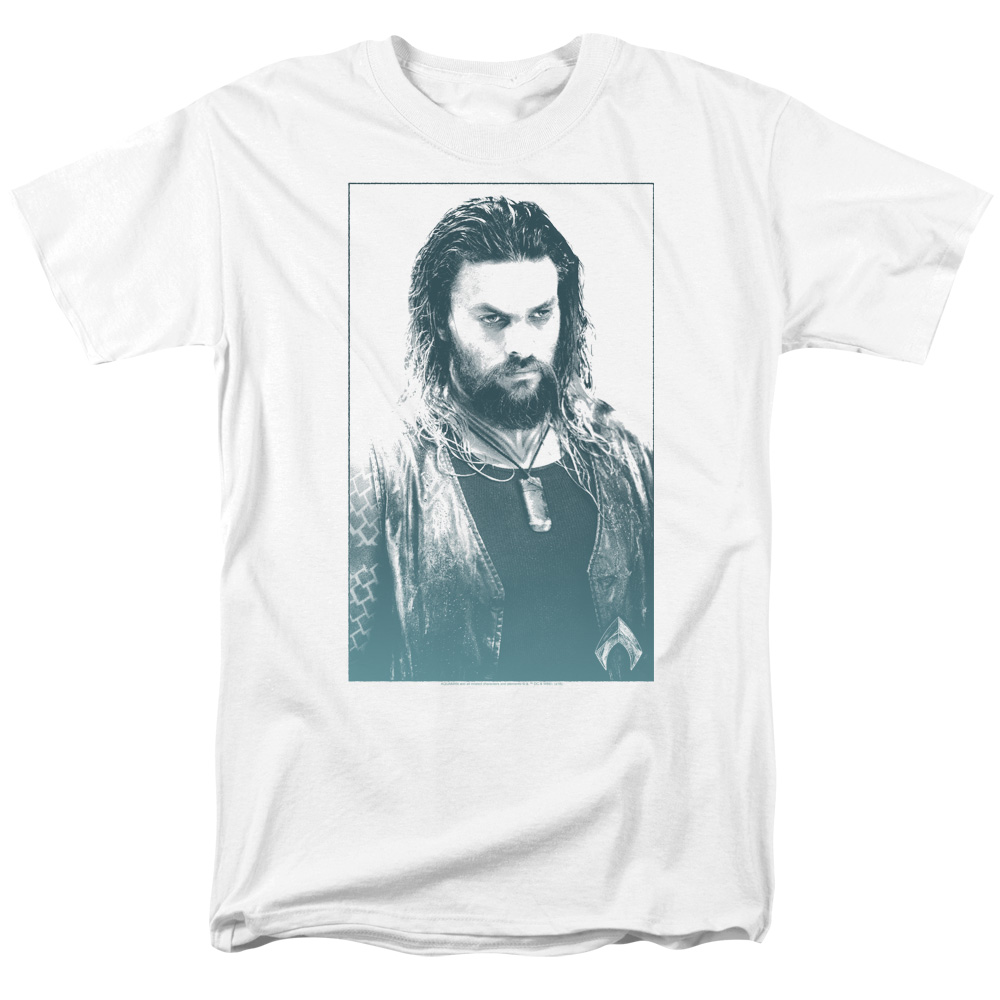 Aquaman Movie Salt Of The Sea S/S Adult 18/1 T-Shirt White
