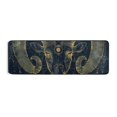 thumbnail image 2 of Aries Of Zodiac Hallway Runner Rug 2'X6' Non-Slip Washable Carpet Runner Kitchen Entryway Laundry Bedroom, 2 of 7