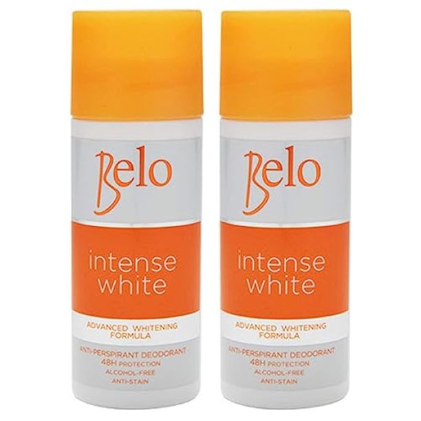 Desodorante Belo Intense White Advanced Whitening 2 x 40 ml