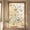 N, variant on Floral Butterfly Static Cling Window Film, Iridescent Stained Glass Style Privacy Film, Decorative Sun Catcher Sticker for Home and Office Windows C