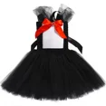thumbnail image 5 of Disfraz de gato con sombrero de Dr. Seuss con tutú para niña, disfraz de Halloween, carnaval, fiesta, ropa elegante, vestidos de tul de gato negro para niña, 5 of 5