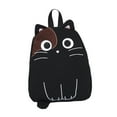thumbnail image 2 of EHJRE Canvas Backpack Accessories Cute Cartoon Daypack for Anniversary Traveling Decor Black, 2 of 9