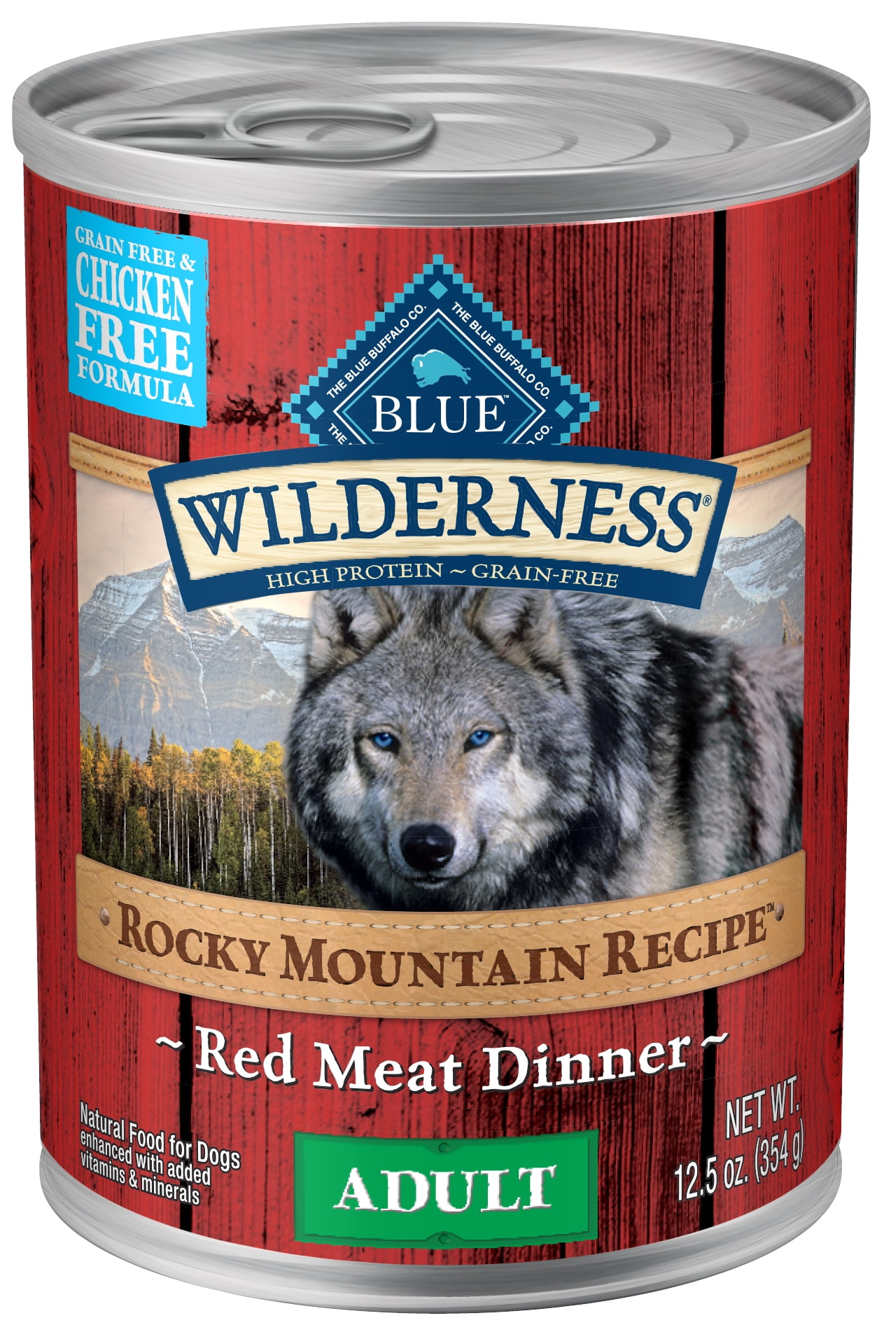 Blue Buffalo Wilderness Rocky Mountain Recipe High Protein Grain Free