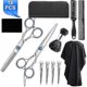 thumbnail image 1 of Hair Cutting Kit, with Cape, Combs, Clips, Black Case, Professional, 1 of 5