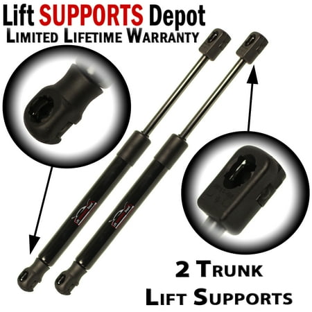 Ford Taurus Rear Struts - Qty 2 Ford Taurus 2010 To 2017 Trunk Gas Lift Supports Support W/O Spoiler