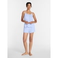 thumbnail image 3 of Joyspun Women’s Modal-Blend Ruffle Trim Cami and Shorts Sleepwear Set, 2-Piece, Sizes XS-3X, 3 of 6