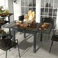 thumbnail image 2 of Outsunny Table à Manger d'Extérieur Extensible avec Cadre en Aluminium, pour Balcon (1 Unité), 2 of 10