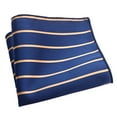thumbnail image 1 of HLONK Pocket Square Vintage Pattern Breathable Men Striped Paisley Handkerchief for Wedding, 1 of 6