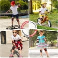 thumbnail image 6 of Kids/Youth Knee Pad Elbow Pads Guards Protective Gear Set for Roller Skates Cycling BMX Bike Skateboard Inline Skatings Scooter Riding Sports, 6 of 6
