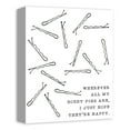 thumbnail image 2 of Creative Products Missing Bobby Pins Humor 16x20 Canvas Wall Art, 2 of 5