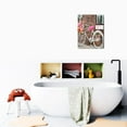 thumbnail image 6 of Charming Seaside Bicycle and Flower Wall Art, 12X16inch Enhance Your Space with this Beach-Themed Canvas Print Décor for Living Room, Bedroom or Bathroom, 6 of 7