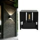 thumbnail image 1 of Lámpara De Pared LED Arriba Abajo, Aplique De Pared Exterior LED Ajustable A Prueba De Calor De Luz Cálida De 3500k Para Dormitorio, 1 of 7