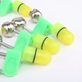 thumbnail image 5 of Greeniant Clip de punta de caña de pescar nocturna, 6 uds., luz Led roja, anillo de campanas gemelas, alarma de cebo de pez, accesorio de pesca nocturna, Pescar 6 piezas Greeniant DJ0323-00, 5 of 5