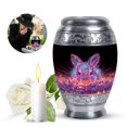 thumbnail image 4 of Neon Rabbit Reverie Memorial Urns And Keepsakes For Ashes - Memorial Ashes Keepsake - Ash Urns For Humans Keepsake - Cremation Urns For Ashes For Men - Urns For Ashes Keepsake (Size-3inch,4pcs), 4 of 5