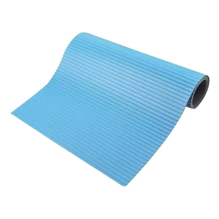 

Classic Exquisite Horizontal Non Slip Mat Blue Water Ripple Striped Swimming Pool Ladder Mat Wear Step Mat