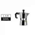 thumbnail image 6 of Moka Coffee Pot Espresso Latte Percolator Stove Coffee Maker Espresso Pot Italian Coffee Machine 50/300/450ml Aluminum, 6 of 6