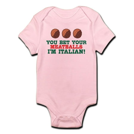 

CafePress - Funny Italian Meatballs Infant Bodysuit - Baby Light Bodysuit