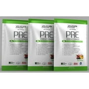 SSP Nutrition Pre Workout Formula Packets, Fruit Punch, 20 Ct