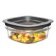 thumbnail image 1 of Recipiente de almacenamiento de alimentos Rubbermaid Premier, 300 ml, gris, paquete de 4, 1 of 1