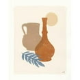 thumbnail image 3 of Hershey, Moira 12x14 Black Modern Framed Museum Art Print Titled - Oasis II Dusty Blue, 3 of 5