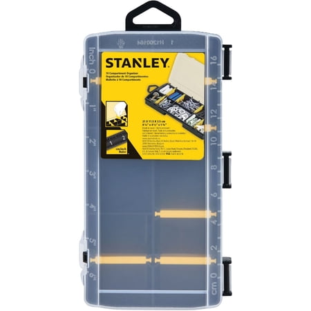 STANLEY Tool Boxes and Organizers with 10 Compartment Multicolor 4.16 oz