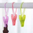 thumbnail image 3 of 60Pcs Clothes Peg Clip Pins,Multicolor Rope Clip Hanging Clothes line Windproof Hanger Sock Clothes Drying Peg PP Plastic Clips Hooks,Random Color, 3 of 5