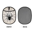 thumbnail image 2 of Pofeuu Spiders On The Web 1 Print Silicone Pot Mat Mitten With Hanging Loop Heat Resistant Oven Mitts Non-Slip Bbq Baking Smoking Potholders, 2 of 7