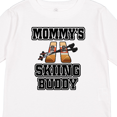 thumbnail image 4 of Inktastic Mommys Skiing Buddy for Kids Boys or Girls Long Sleeve Toddler T-Shirt, 4 of 5