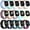 15 Pack-2, variant on KOMI 15 Pack Bands Compatible with Fitbit Versa 3 Bands/Versa 4 Bands/Fitbit Sense 2/Sense Bands,Soft Replacement Waterproof Sport Watch Strap Wristband for Fitbit Versa 3 Bands for Women Men Small