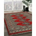 thumbnail image 3 of Ahgly Company Machine Washable Indoor Rectangle Traditional Dark Almond Brown Area Rugs, 8' x 12', 3 of 7